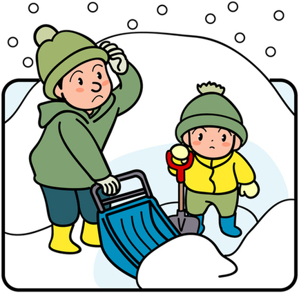 除雪イラスト
